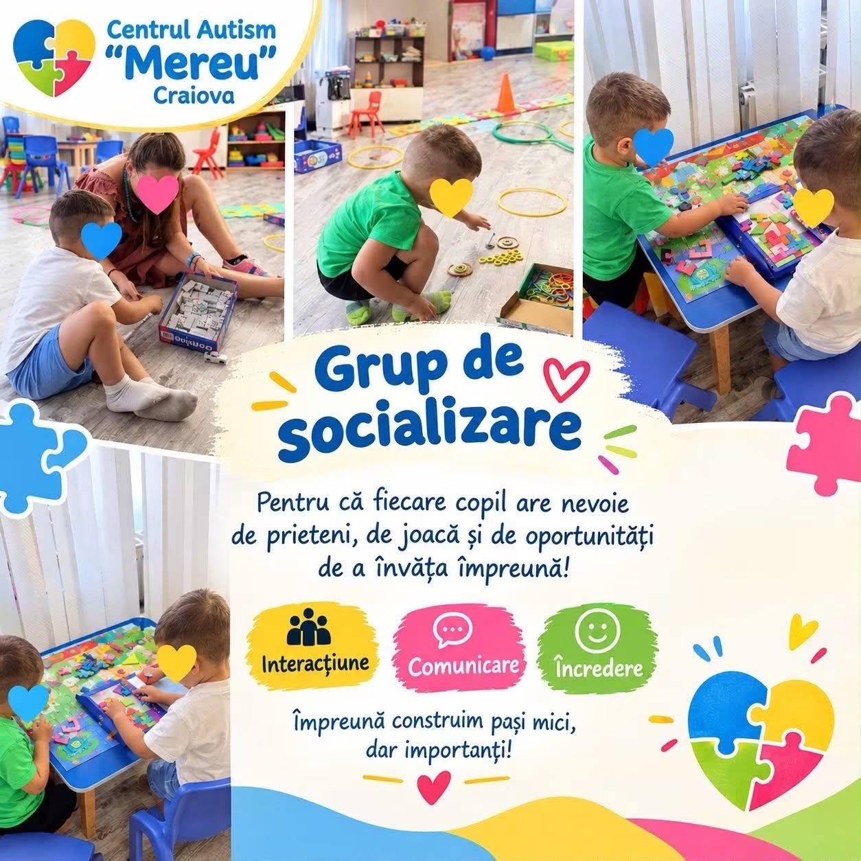 Grupul de socializare de la Centrul MEREU